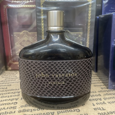 #ad John Varvatos VINTAGE EDT Spray LARGE 6.8oz New TESTER Original Formula $37.99
