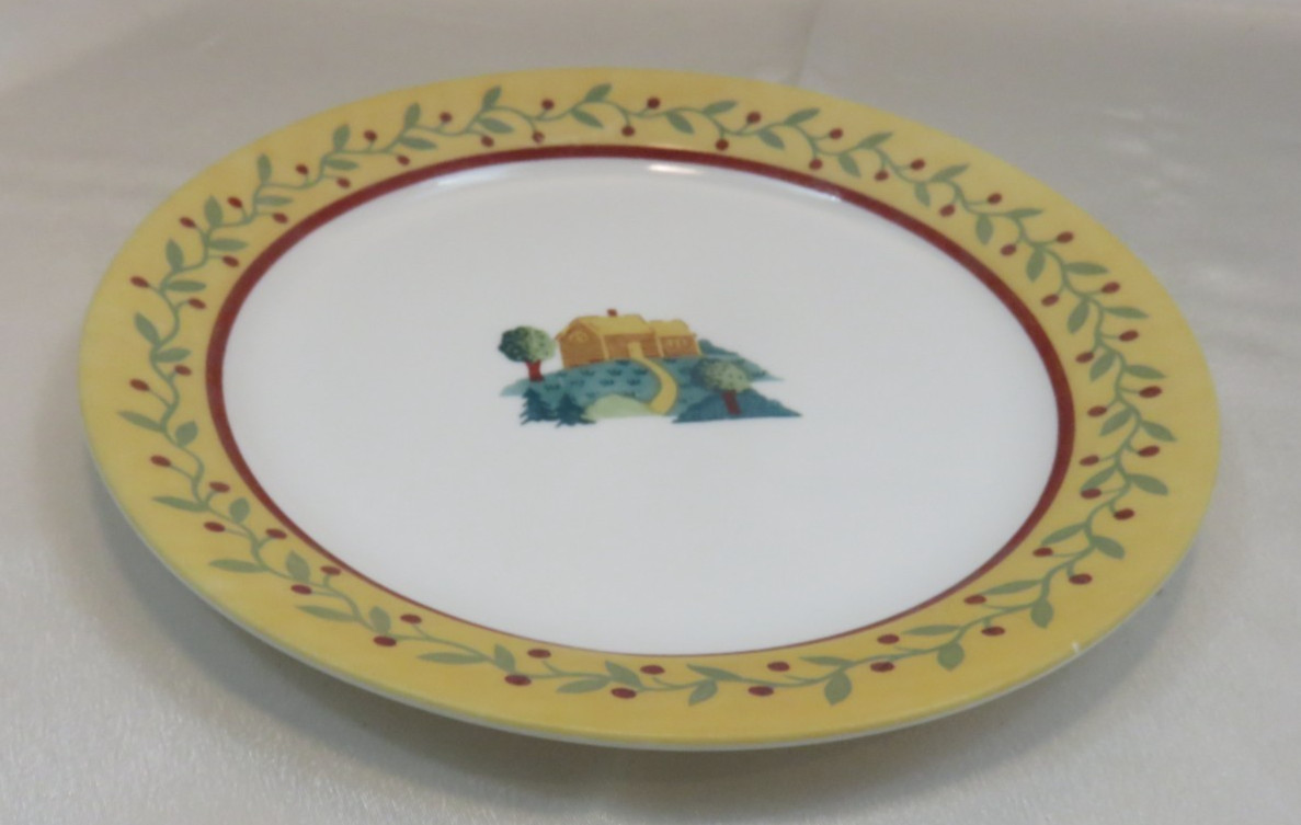 Vintage Corelle - Corning Luncheon Plate 9" Landscape 1998-1999