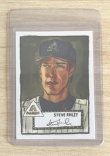 2021 Topps Spotlight 70 Andy Friedman Steve Finley Stamp #59 5/50 Diamondbacks