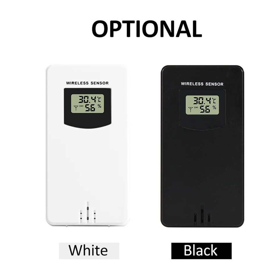 Advanced Wireless Temperature and Humidity Sensor for Home Weather ...