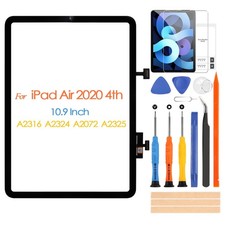 Screen Replacement for iPad Air 4 Touch Screen Digitizer for iPad Air 4 2020 ...