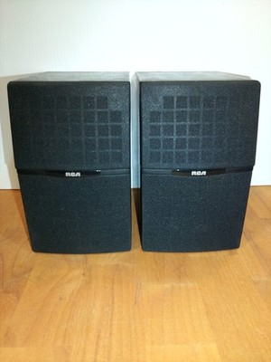 RCA Satellite Speakers RT2280 8 Ohms 80 Watts Tested Working Perfect Nice Sound