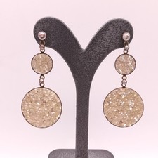 ⭐ Konplott Ohrring Creolen Kreolen Stecker Ohr Clips Klip Perle Silber 215 ⭐