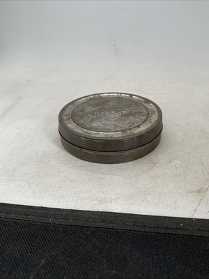 Film Can Tin - Vintage Empty Tin - Storage Container - R-2337 - 3.625 