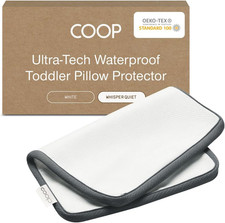 Ultra-Tech Toddler Pillow Protector White for Memory Foam