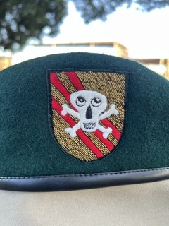 Vietnam theater made 5th SFG beret bullion patch