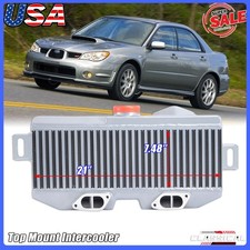 Top Mount Intercooler Fit 2002-200520062007 Subaru Wrx Sti Impreza Ej20ej25
