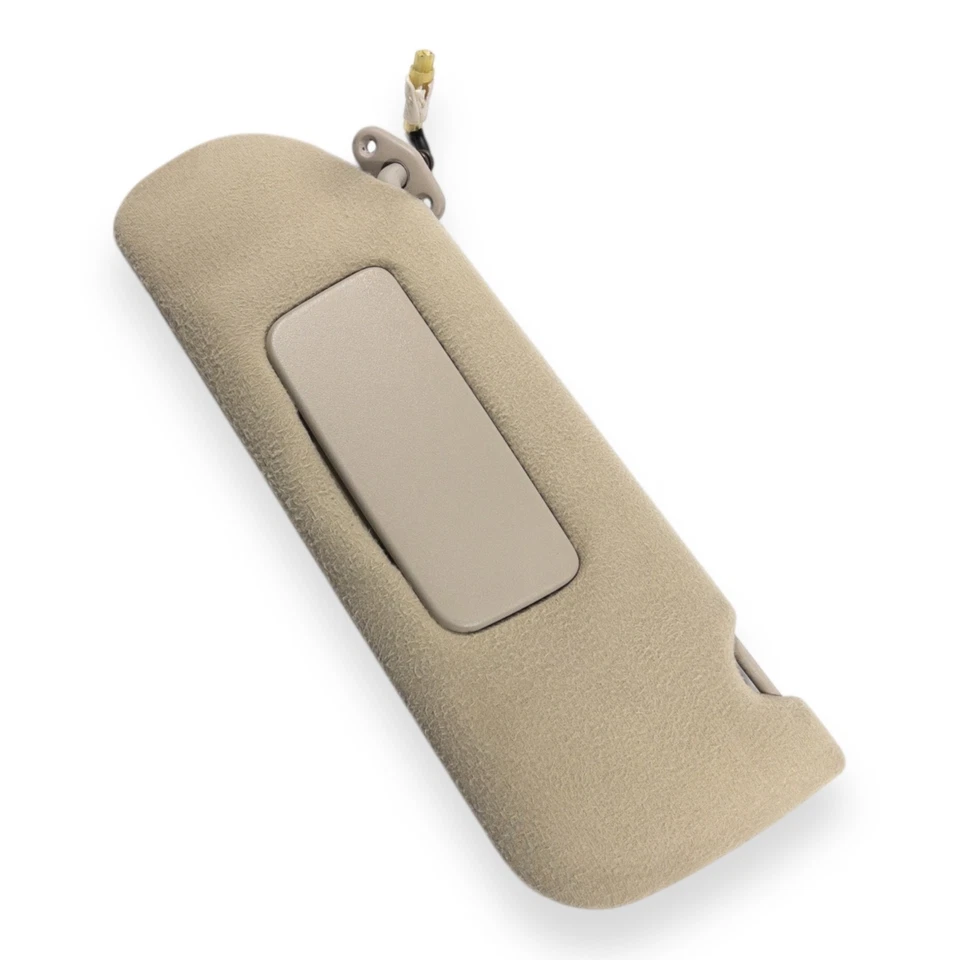 Parasol lado izquierdo Mitsubishi Eclipse 2000-2005 conductor tela bronceada iluminada Foto 3 de 4