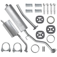 Auspuff SchalldäMpferset FüR Nissan Micra 3 K12 1.0, 1.2, 1.4 (2002-11/2003)