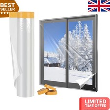 Durable POF Window Insulation Kit 1.6m x 10m - Prevents Frost & Maintains Warmth