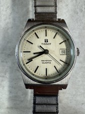 Tissot Seastar Quartz Ladies Vintage Stainless Steel Watch. New Renata battery.