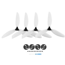 2Pair Three Blade Propeller With Propeller Base Screws For DJI Mavic Mini 2/Mini