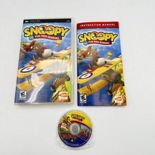 Snoopy vs. The Red Baron (Sony PSP, 2006) Complete W/ Manual