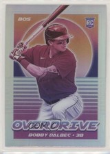 2021 Panini Chronicles Overdrive Holo Prizm Bobby Dalbec #9 4z8