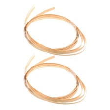 2 Packs Reusable Bamboo Strips for Basket Making Craft DIY Supplies