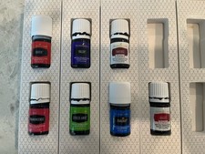 New Young Living Essentials Oils 7 5ML Bottles - used