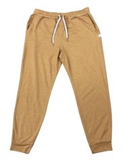 Vuori Performance Jogger Womens L Flax Heather Grey DreamKnit Pants VW303 Large