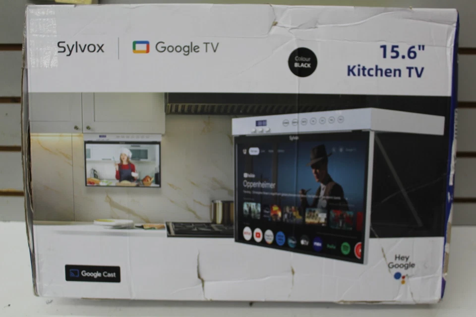 Sylvox 15.6 inch Under Cabinet TV 1080P Kitchen TV Built-in App Smart RV TV - Image 2 of 4