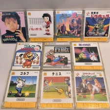 Lot 10 Famicom Disk System Akumajo Dracula Castlevania Murasame Tokimeki Japan