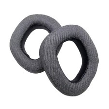 1Pair Linen Gray Ear Pad Ear Cushions Cover for HS80 Headphones