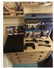 Boxed Black Sony PlayStation 4 500GB Console W/5 Games
