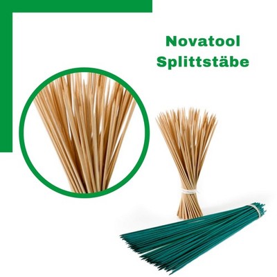 Novatool Spaliere 300x 90 cm x 7 mm I natur I  Pflanzstäbe Rankhilfe Bambus