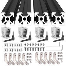 Aluprofil 20x20 Nut6 item kompatibel Nutprofil Konstruktionsprofil Aluminium