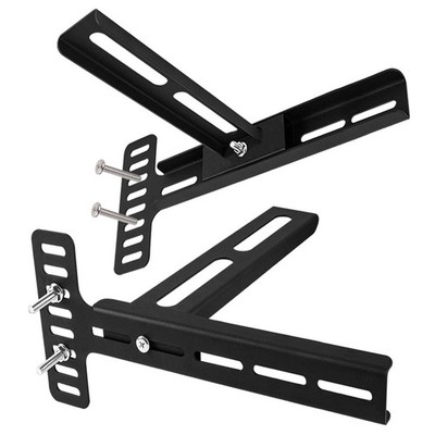 2Pcs Headboard Brackets, Universal Headboard Brackets for Metal Bed Frame Adj...