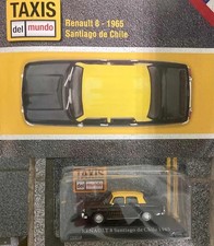 RENAULT 8 SANTIAGO DE CHILE 1965 - WORLD TAXIS + Magazine - 1:43 - ARGENTINA