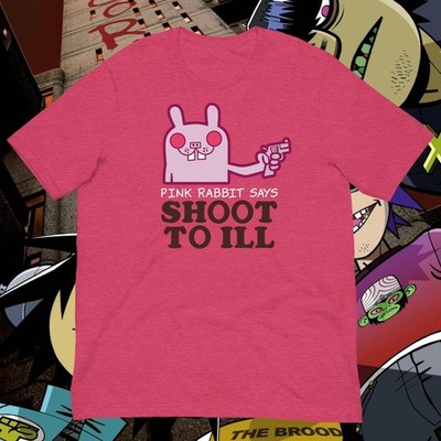 Gorillaz 2-D Pink Rabbit Shoot To Ill Cosplay Shirt | eBay
