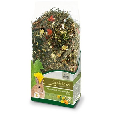 JR Farm Grainless Herbs Zwergkaninchen 950g
