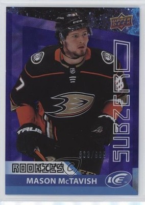 2021-22 Upper Deck Ice Sub Zero Rookie 863/999 Mason McTavish #SZ-51 g2u