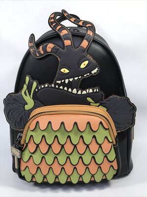 Loungefly  Nightmare Before Christmas Harlequin Demon Mini Backpack GITD Loungefly Disney Nightmare Before Christmas Harlequin Demon  main image 2