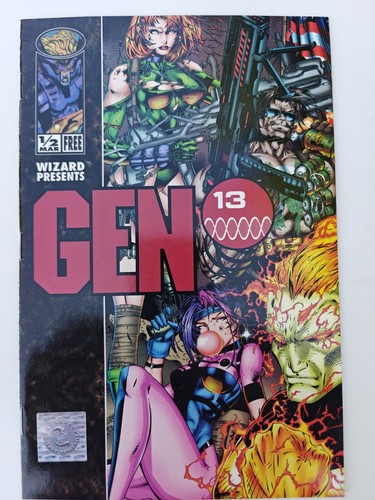 Wizard Presents: Gen 13 1/2 - Limited Edition w COA 1994 - Picture 2 of 5