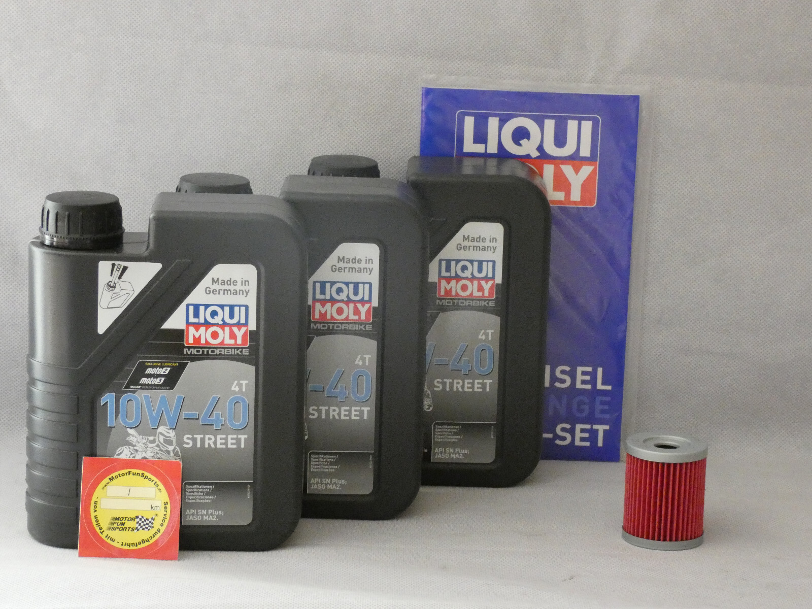 Oil Change Set Suzuki LT-F 250 Ozark Oil Oil Filter
