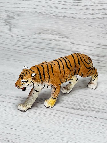 Brazalete Tigre Siberiano Figura Safari Ltd 2006 Zoo Tienda de Regalos Juguete Insecto Gato Animal - Imagen 5 de 9