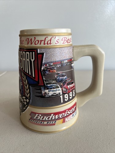 Budweiser 1997 NASCAR Racing 50th Anniversary Stein CS371 - Picture 2 of 8