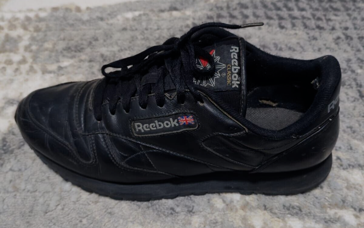 Reebok classic Leather Men's Sneaker Shoes Leather Black