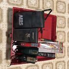 box of electric testing equipment tools