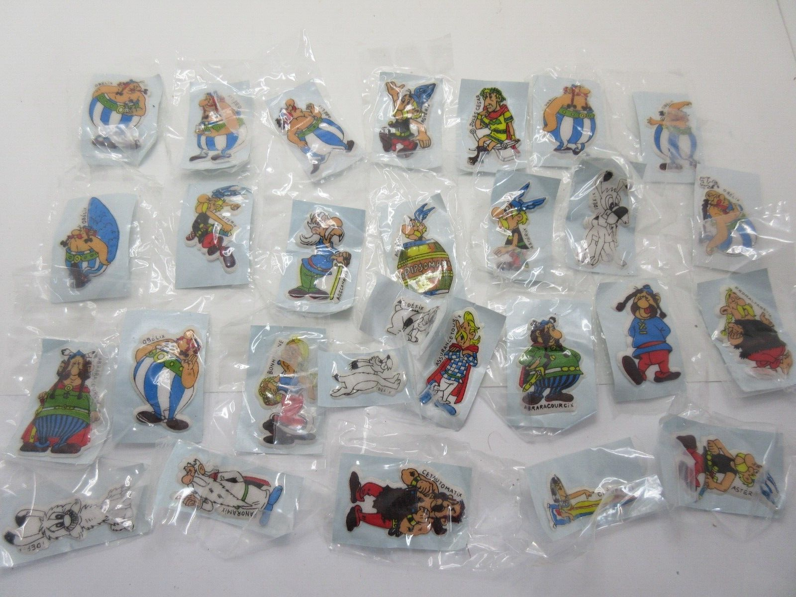 28 Old 1978 Vintage Gumball Vending Machine Puffy Stickers Asterix 2