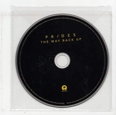 (JR382) Prides, The Way Back Up - 2015 CD