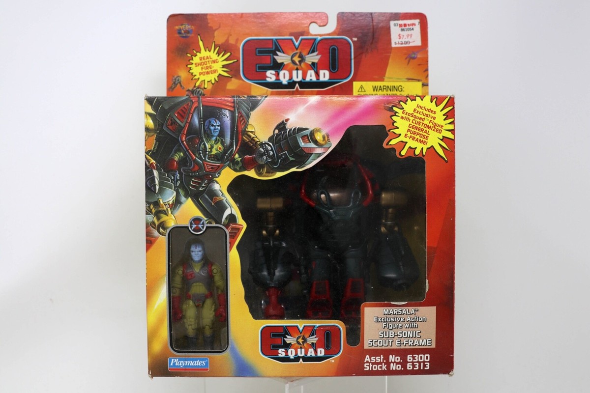 PLAYMATES EXO-SQUAD MARSALA WITH SUB-SONIC SCOUT E-FRAME MIB | eBay
