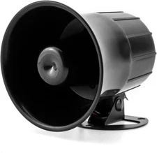 Electric Siren Horn, DC 12V Security Loud Wired Alarm Siren for Home Alarm Syste