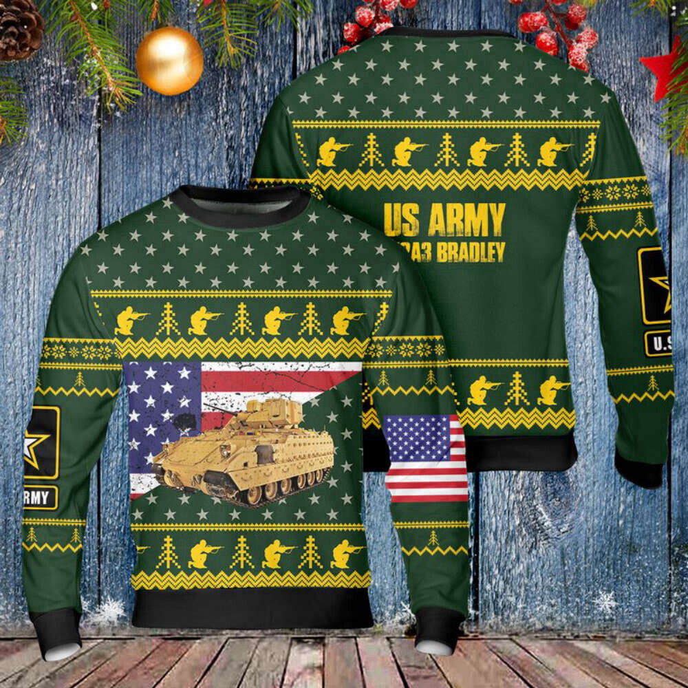 Army Ugly Christmas Sweater Army Ugly Christmas Sweater