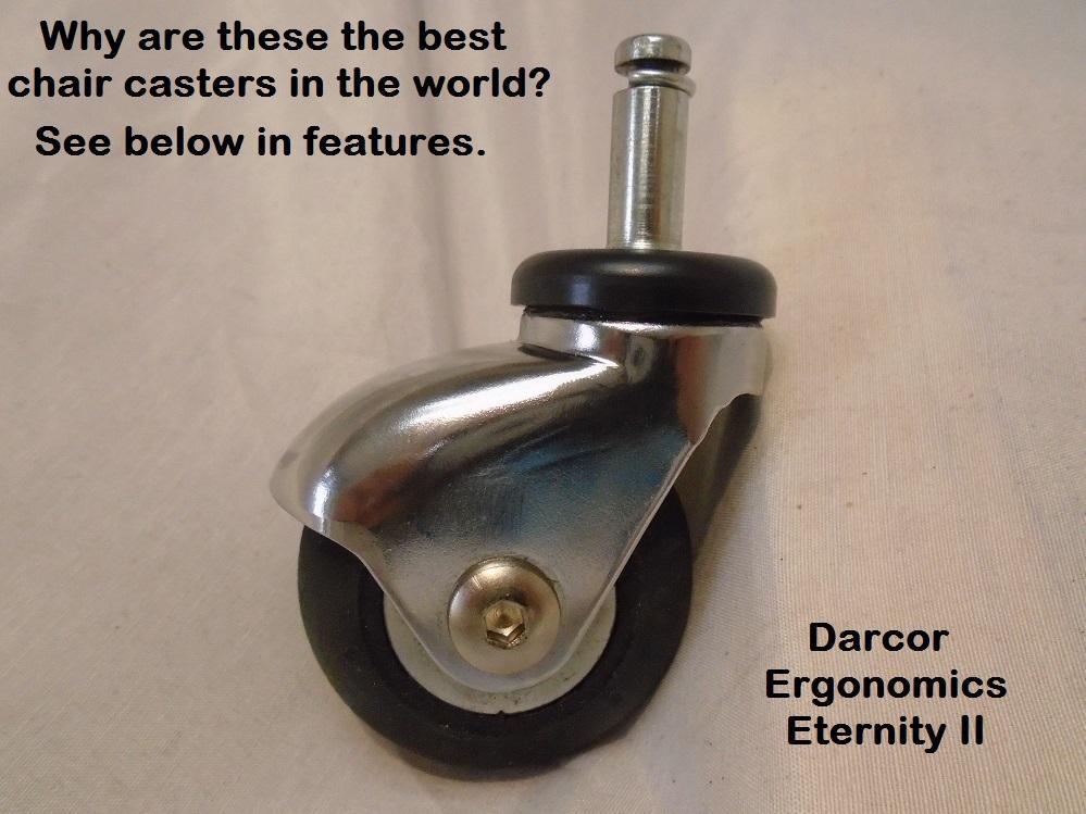 2" x 3/8" x 1" Grip Ring / Chair Institutional Stem Caster