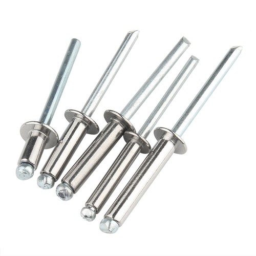 Pop Rivets 3.2mm 4mm 5mm 6.4mm Stainless Steel/Aluminium Flange Blind Dome Head - Picture 3 of 38