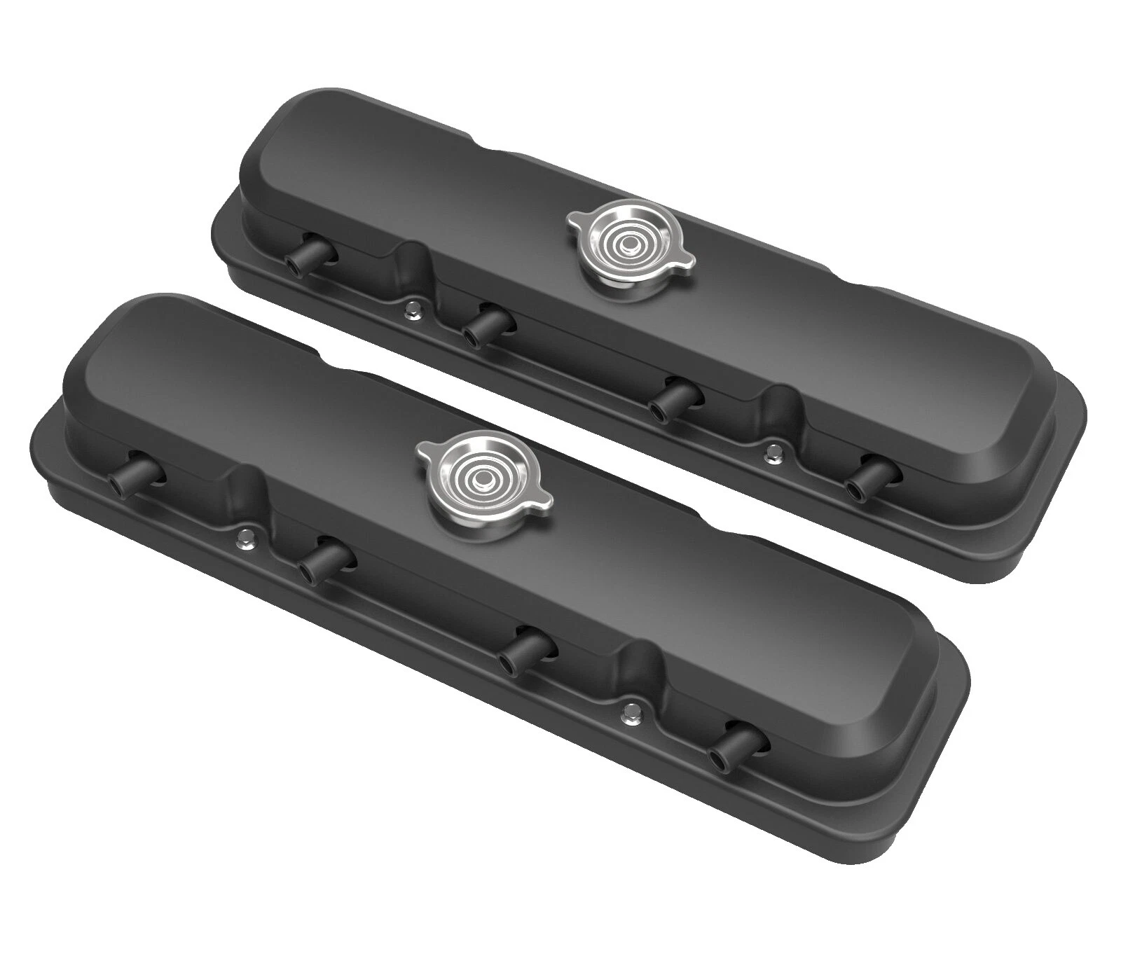 Motor de coche y camión de aluminio Holley Rocker y cubiertas de válvula