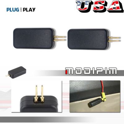 2 Pcs Car Simulator Emulator SRS Resistor Bypass Fault Finding Diagnostic Tools