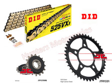 Honda CRF1000 Africa Twin DID Gold X-Ring Chain and JT Quiet Sprocket Kit