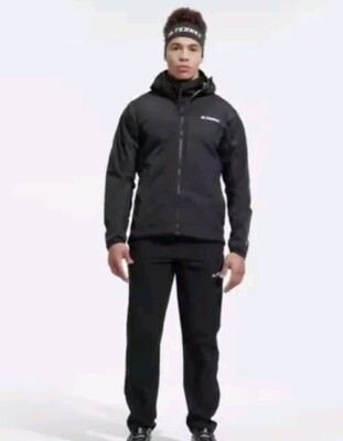 NWT Men's Adidas TERREX Xperior Hybrid Rain Jacket HN2912 Size 2XL